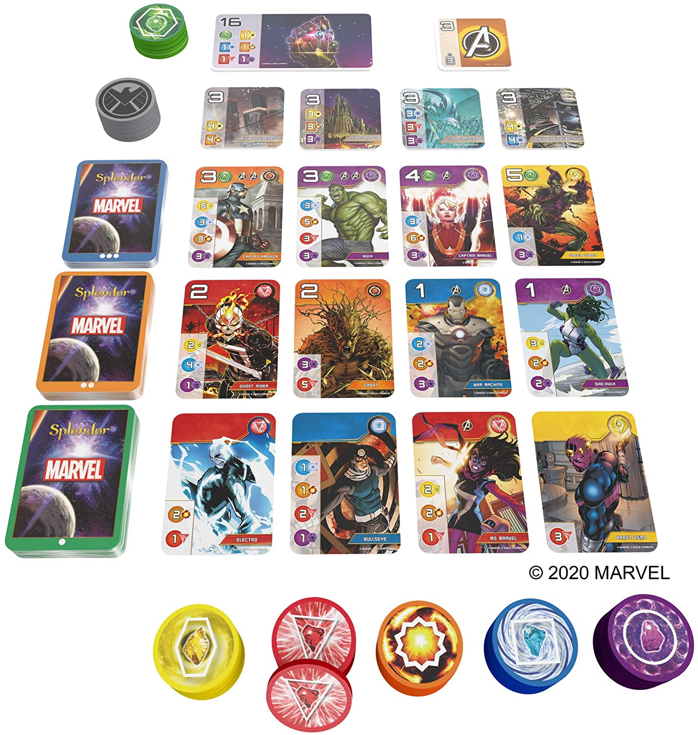 Splendor : Marvel